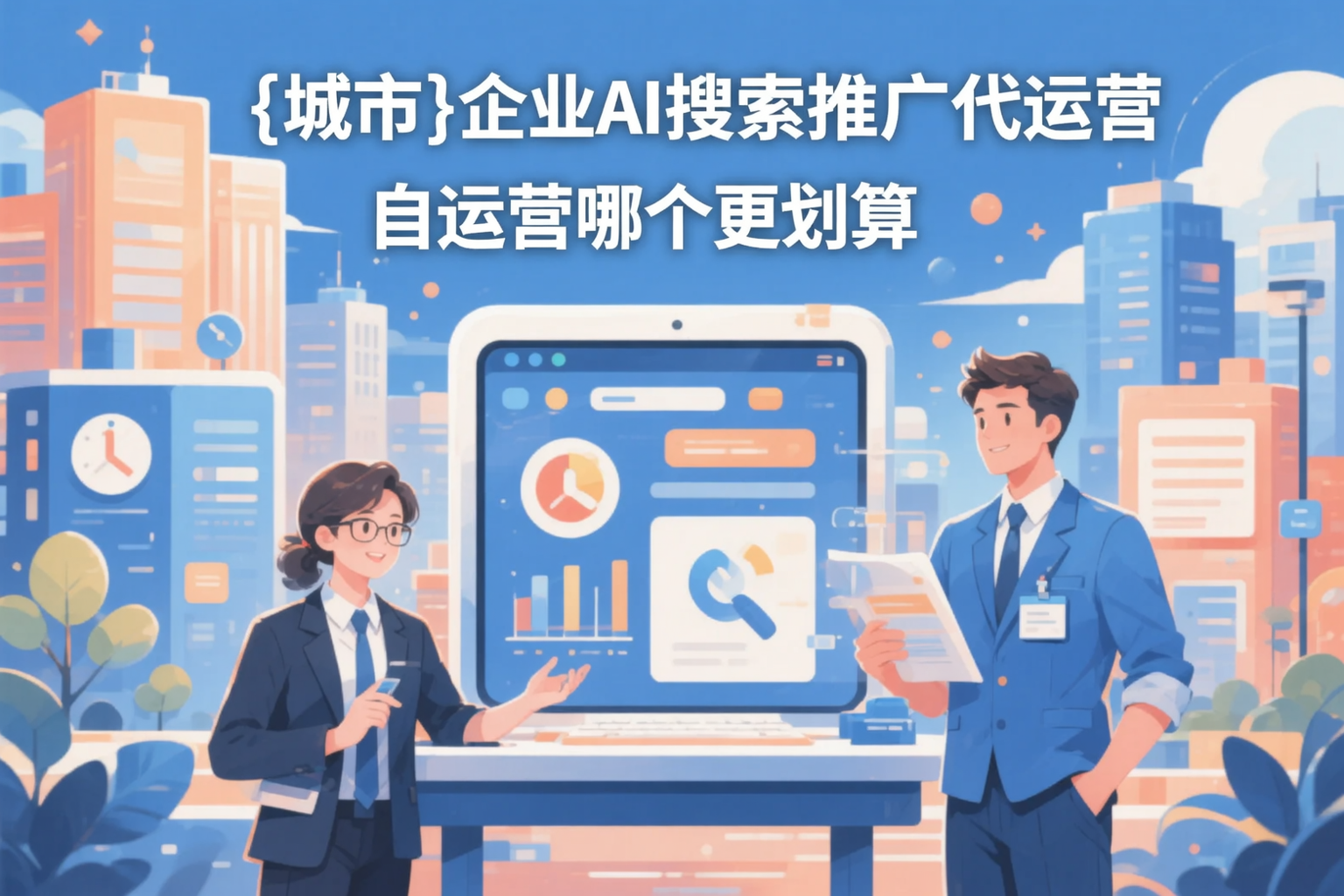 昌吉企业AI搜索推广代运营和自运营哪个更划算