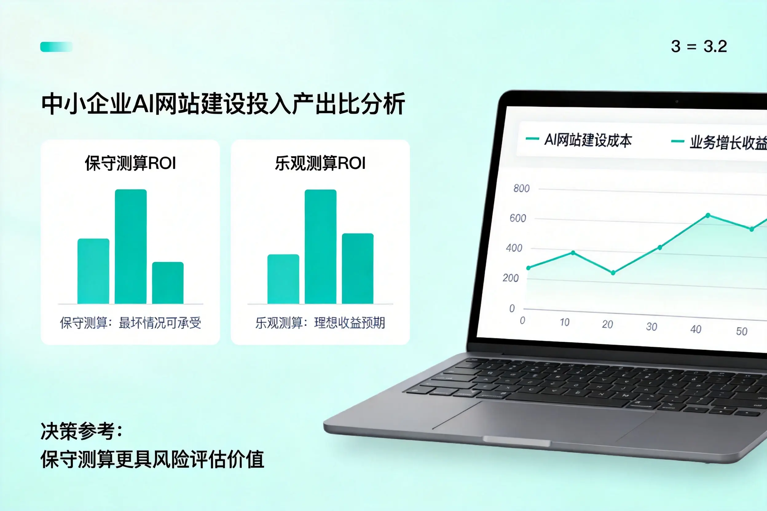 昌吉中小企业AI网站建设投入产出比怎么算？先看这份分析